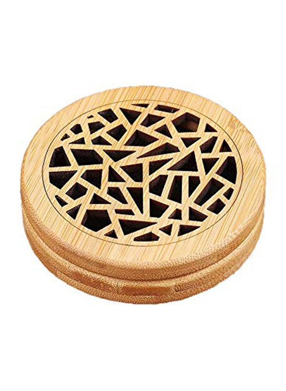 

Hjca Natural Bamboo Incense Burner, Beige