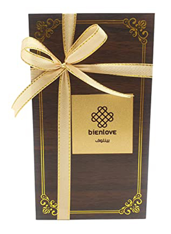 

Beinlove Sandalwood Luxury Incense Burner with 20 Cambodian Oud Sticks, Brown